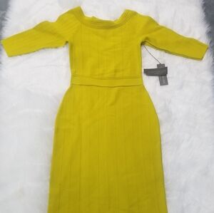 NY&Company Bodycon Midi Dress Small Stretchy NWT